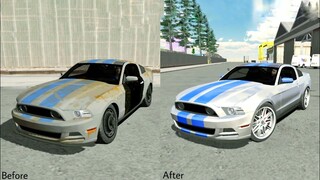 Rebuilding Tobey Marshall Mustang Shelby - Car Parking Multiplayer (Building + Test Drive) Gameplay