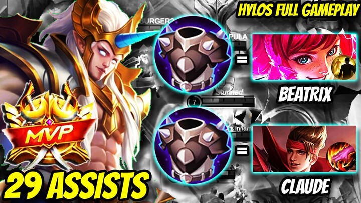 Does TWO BLADE ARMOR is EFFECTIVE against TWO MARKSMAN CORE??? | HYLOS GAMEPLAY 2022 | MLBB
