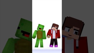 DEYANG GATAL GATAL SA JJ AND MIKEY #memes #shorts #minecraftanimation