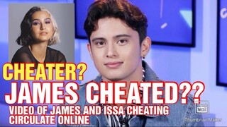 CHIKA BALITA:  Netizen Claims James Reid and Issa Pressman Flirted Behind Nadine Lustre's Back