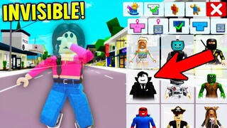 How to turn INVISIBLE in Roblox Brookhaven NEW UPDATE!
