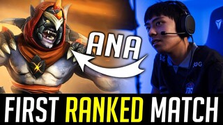 ANA back in RANKED GAMES - First Match