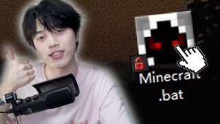 Downloaded a strange Minecraft on a 404 website