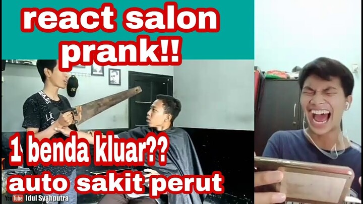 React - Salon prank!! Prank tergokil bikin sakit perut🤣🤣