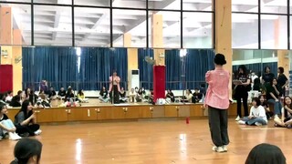 University Kpop department interview cover TWICE's talk that talk #GuangdongPoliceCollege