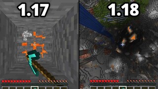 Compared to before, in 1.18, the direct macho mining method.