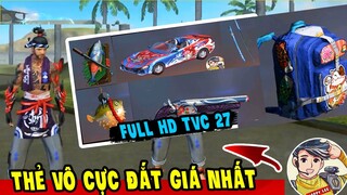 Garena công bố FULL HD thẻ vô cực mới ob23 đắt giá nhất | TVC mùa sau của Free Fire có skin xe ngầu