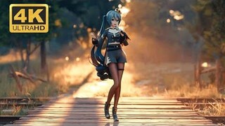 【รอบ/4K60FPS/mmd】MIKU 1/6 -ออกจากแรงโน้มถ่วง-