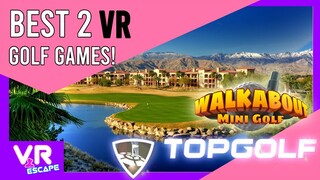 BEST 2 GOLF GAMES for Oculus Quest 2 [Highest Rated]
