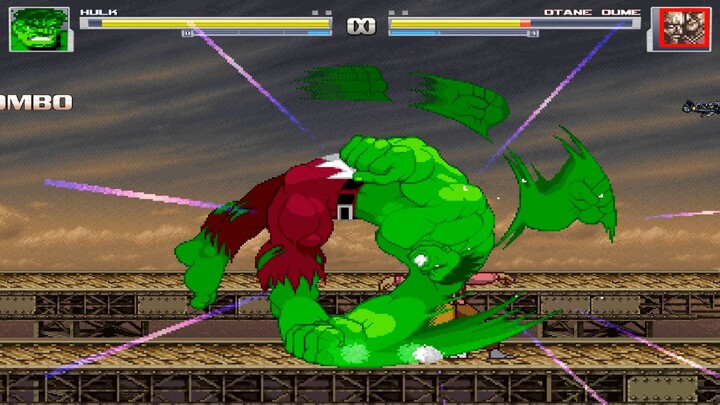 Hulk Vs Oume & Otane | Mugen | HD