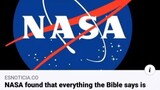 Natuklasan ng NASA na lahat ng sinasabi ng Biblia ay totoo. 🌌 #era