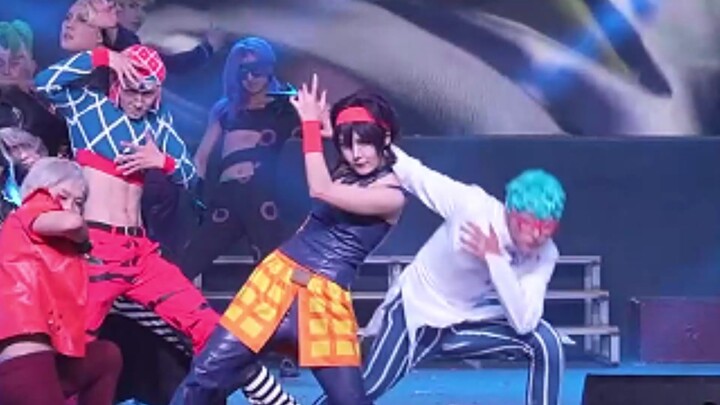 【JOJO stage play】Italian gangster male model catwalk