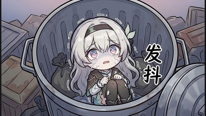 Unveiling the truth behind Little Gray’s obsession with rummaging through trash cans!