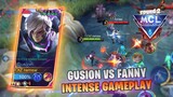 HARDGAME GUSION VS FANNY, INTENSE GAMEPLAY MCL ROUND 2