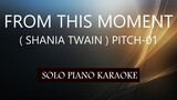 FROM THIS MOMENT ( SHANIA TWAIN ) ( PITCH-01 )PH KARAOKE PIANO by REQUEST (COVER_CY)