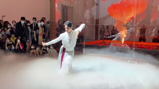 [Dancers Li Xiang & Feng Fang] Close-up performance of the Fan Shot exhibition closing ceremony