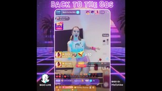 BIGO LIVE dancing show - back to the 80s