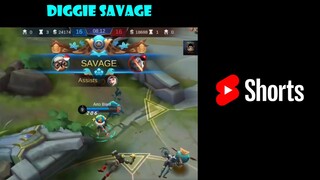 DIGGIE SAVAGE 🔥 WHEN SUPPORT CARRIES THE GAME!