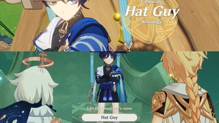 Naming Wanderer "Hat Guy" in Scaramouche Archon Quest