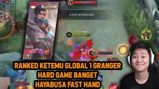 RANKED KETEMU TOP 1 GLOBAL GRANGER AUTO MODE TURNAMEN! GAME SERU - Mobile Legends