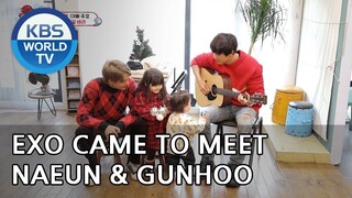 [Naeun's house #2] Why did EXO come to meet Naeun and Gunhoo?? [The Return of Superman/2018.12.30]