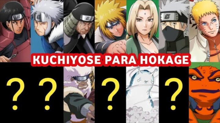 Inilah KUCHIYOSE Milik Setiap HOKAGE Di Dunia Naruto 🔥🔥🔥