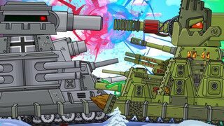 [แอนิเมชั่นรถถัง] VK-44(2.0)VS KV-44(4.0) (เนื้อปรุง)