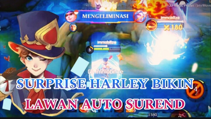 SURPRISE HARLEY BIKIN LAWAN AUTO SUREND