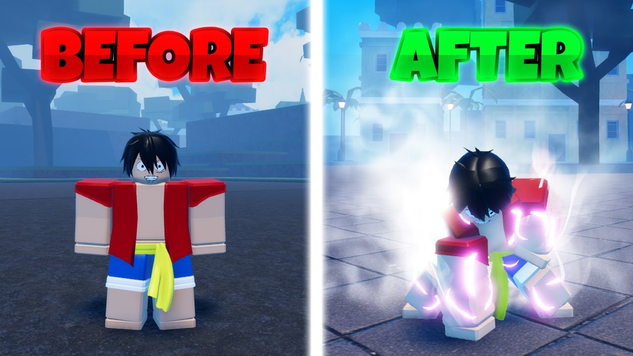 A One Piece Game Roblox: Becoming GEAR 4 SNAKEMAN LUFFY In One Video 