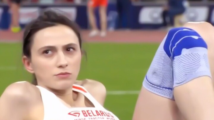 Did this one just step out of a painting to compete in the Olympics? So ridiculous!!