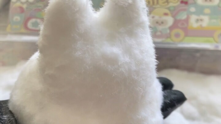 Pudding Bunny squishy, bouncy, and fluffy