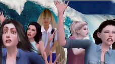 teletubbies escape the tsunami:I was dying my hair, an 8.1 magnitude earthquake suddenly comings