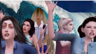 teletubbies escape the tsunami:I was dying my hair, an 8.1 magnitude earthquake suddenly comings
