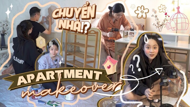 Vlog#98 CHUYỂN NHÀ MỚI- APARTMENT TRANSFORMATION - MAKEOVER