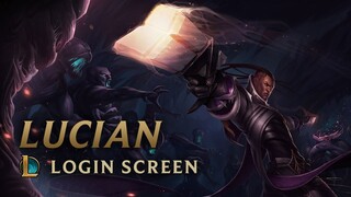 Lucian, the Purifier | Login Screen - League of Legends