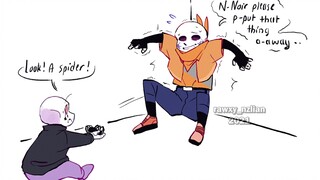 【undertale漫配/inkxerror】看，一只蜘蛛！