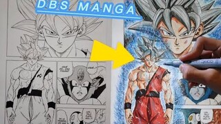 Coloreando manga Dragón ball super / Nach art