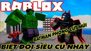 BATMAN Cà Khịa Bắn Cứt Mũi Bỏ Chạy Bị Siêu Anh hùng Săn Đuổi