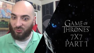 GAME OF THRONES | 7x7 "The Dragon and the Wolf" |  FINALE REACTION [Part I]