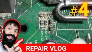 VLOG REPAIR #4 (Dirty capacitor,resistor) Part 1