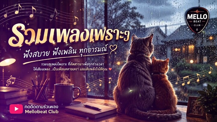 รวมเพลงเพราะๆ มาให้ฟัง #รวมเพลวฟังยาวๆ