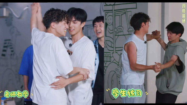 【赵一博】跟着赵老师学交谊舞 （赵秘大学体育不会就是选修的交谊舞吧）