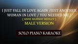 I JUST FALL IN LOVE AGAIN /JUST ANOTHER WOMAN IN LOVE / YOU NEEDED ME /( ANNE MURRAY ) MALE VERSION