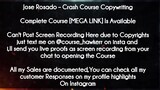 Jose Rosado  course  - Crash Course Copywriting download