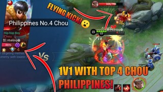 TOP 4 PH. CHOU NAKA 1V1 KO! NAPAKA ANGAS MAG FREESTYLE | MOBILE LEGENDS BANGBANG