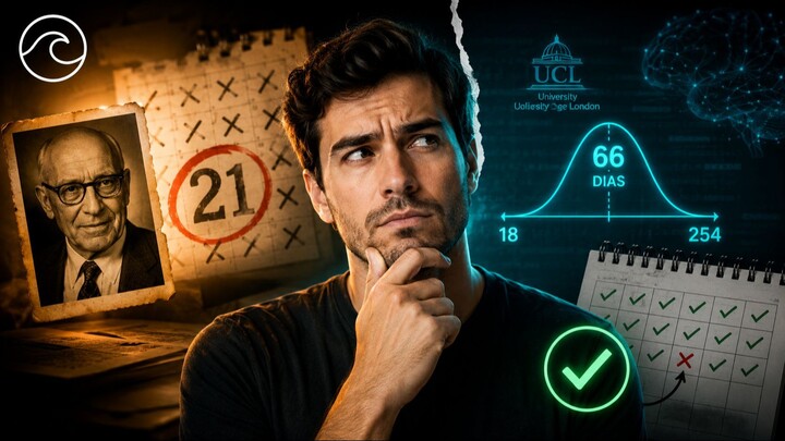 O mito dos 21 dias para criar um hábito (a ciência real)