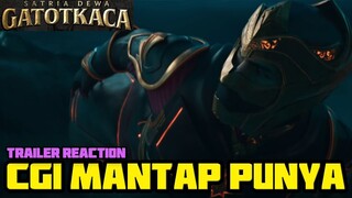 TAMPILAN UDAH OKE, CERITANYA GIMANA ? | GATOTKACA TRAILER REACTION