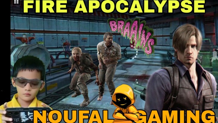 main game tembak zombie fire apocalypse. wahh zombie makin banyak woii