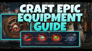 [MIR4] CRAFT AN EPIC EQUIPMENT USING +8 RARE EQUIPMENT + TOTAL COST OF COPPER, DS & G.Powder [PINOY]