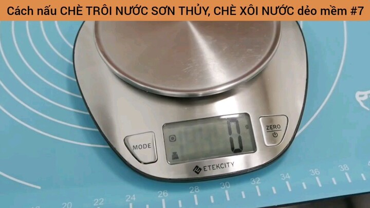 cách nấu chè trôi nước sơn thủy chè xôi nước dẻo mềm #7